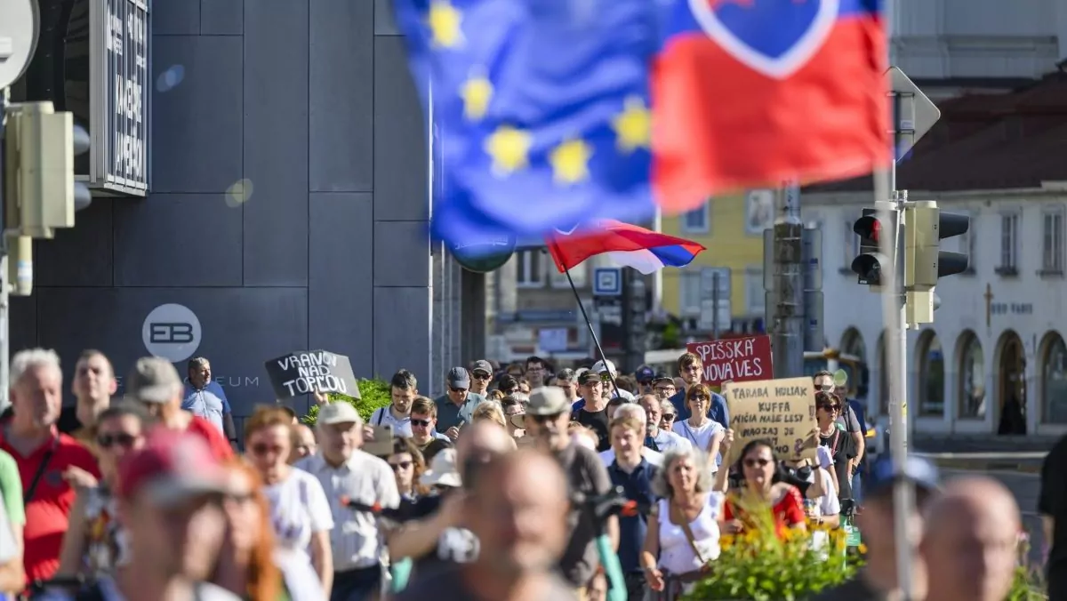 Protest Otvorena kultura 2024